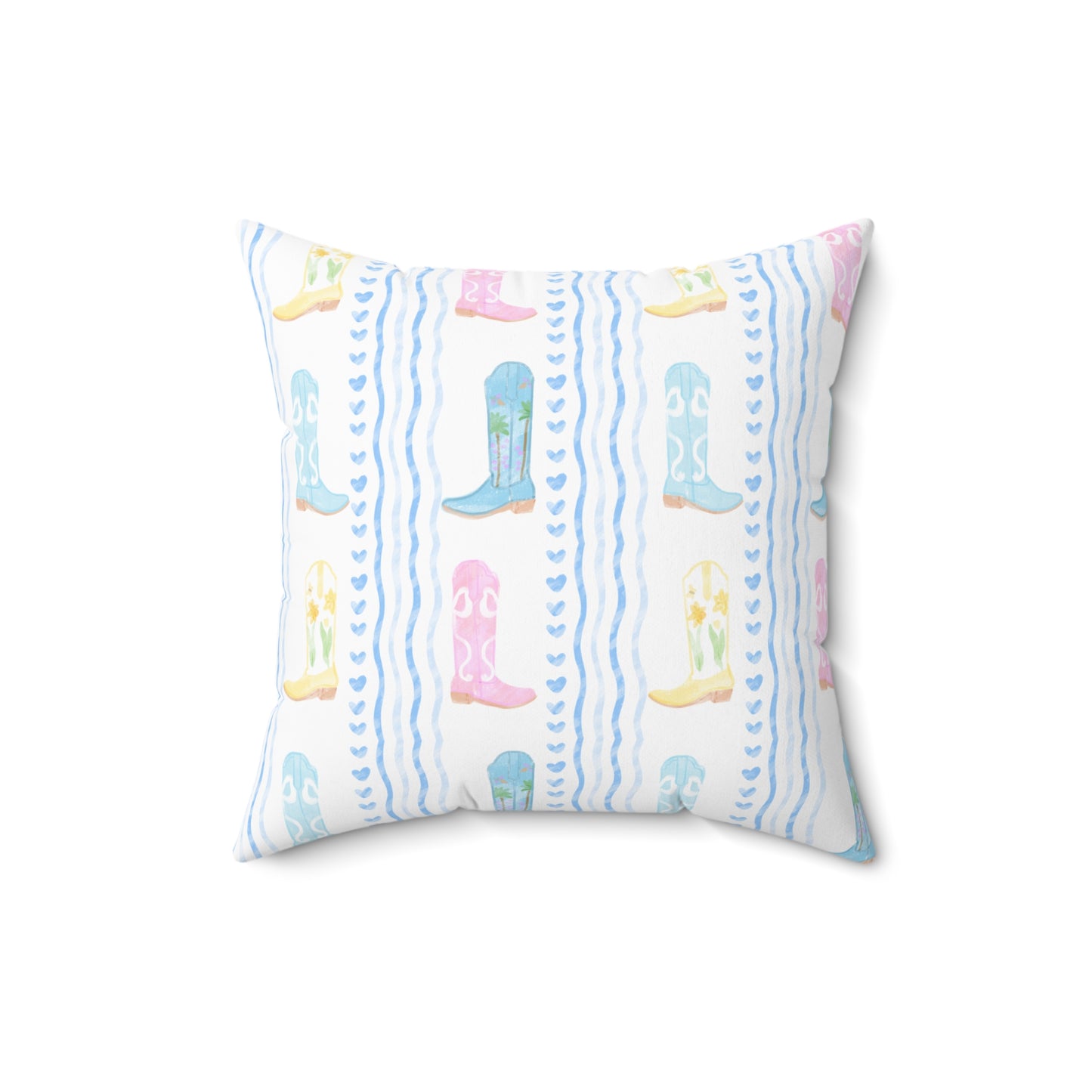 Ariat cowgirl pillow, Spun Polyester Square Pillow