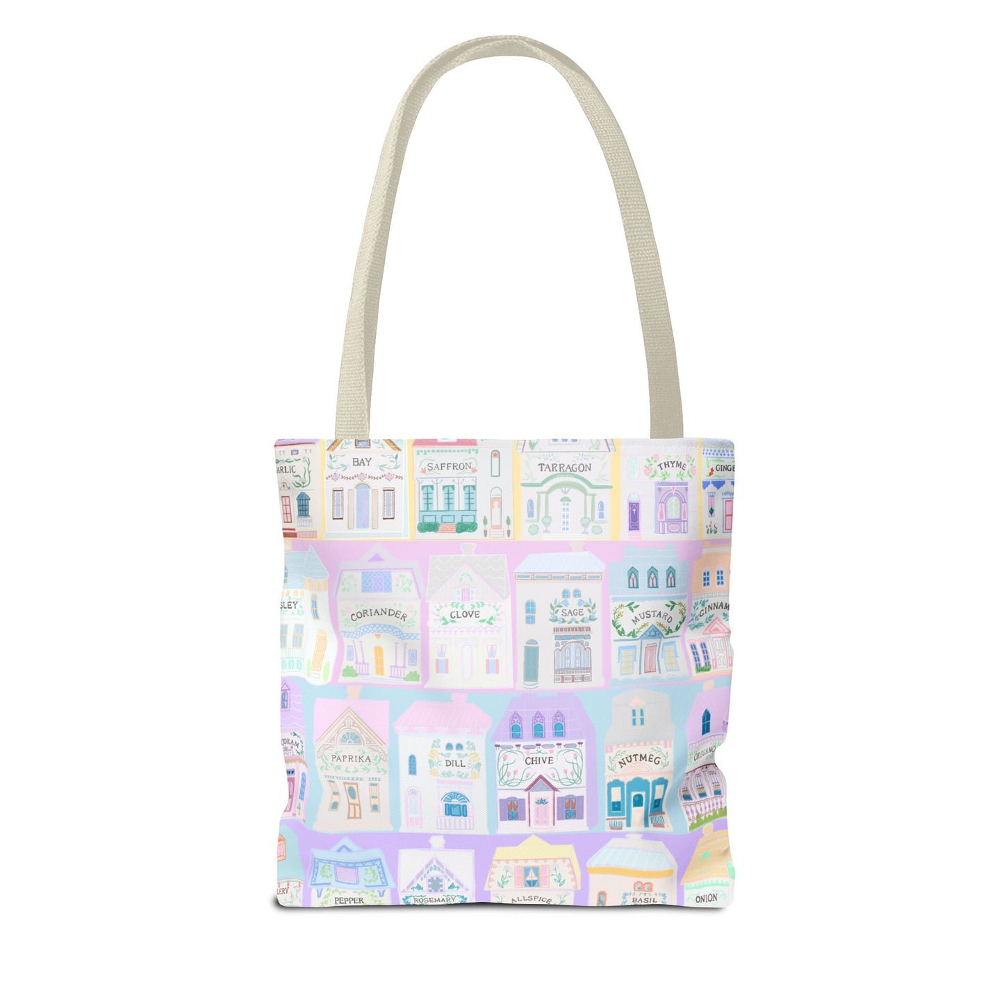 Spice village Lenox watercolor Tote Bag