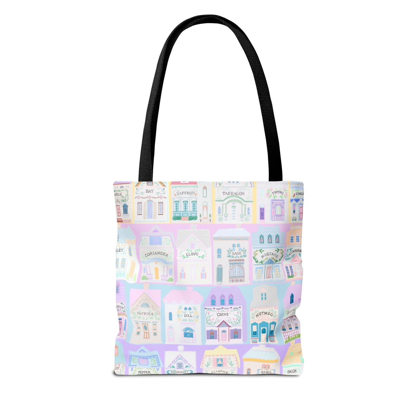 Spice village Lenox watercolor Tote Bag