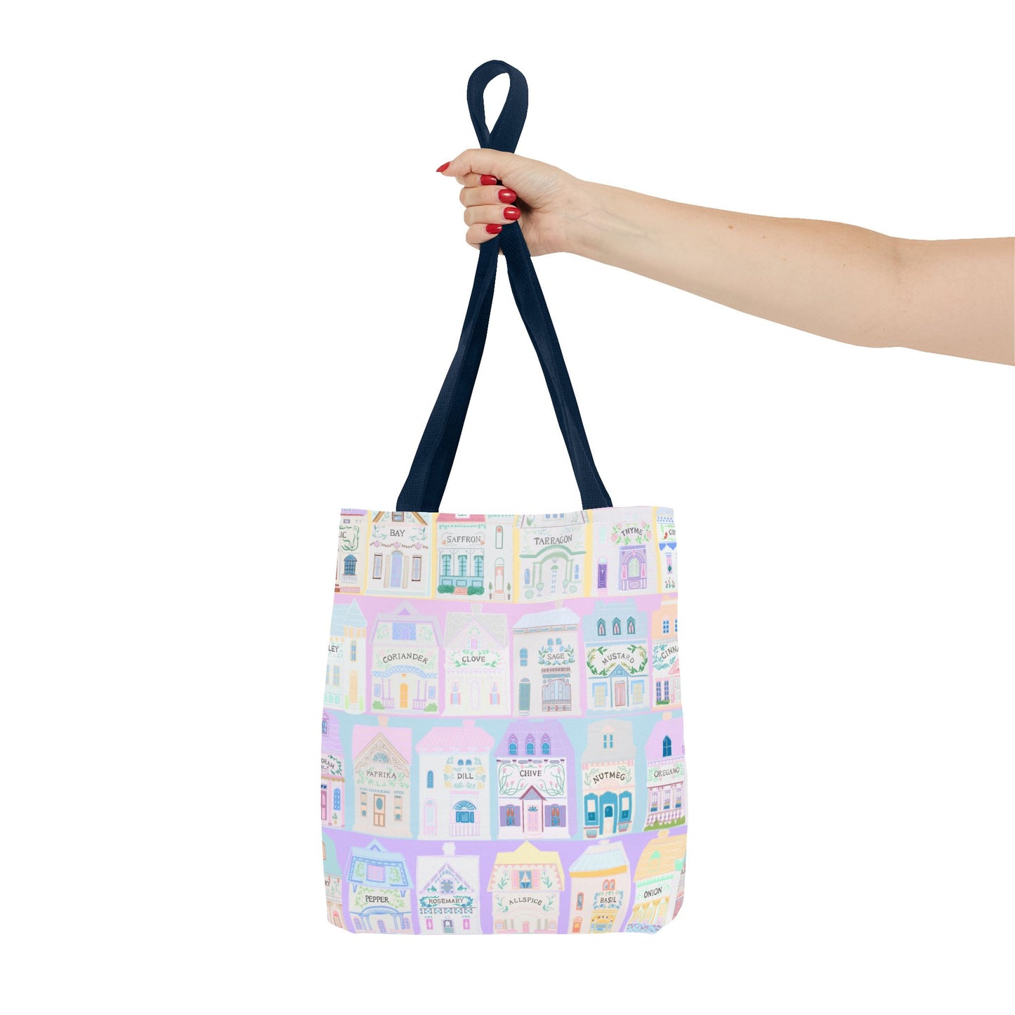 Spice village Lenox watercolor Tote Bag