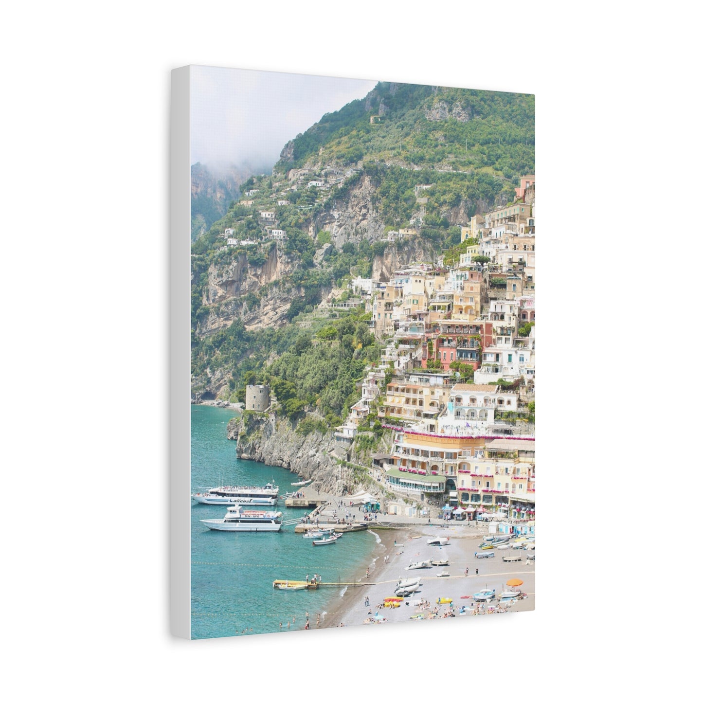 Amalfi coast wall decor Matte Canvas, Stretched, 1.25"