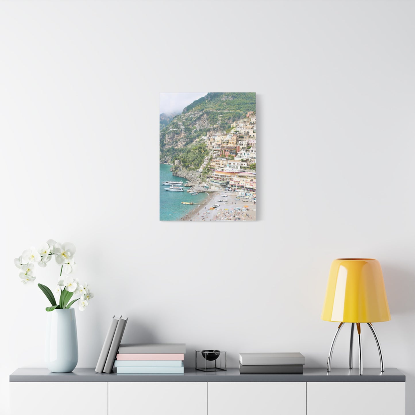 Amalfi coast wall decor Matte Canvas, Stretched, 1.25"