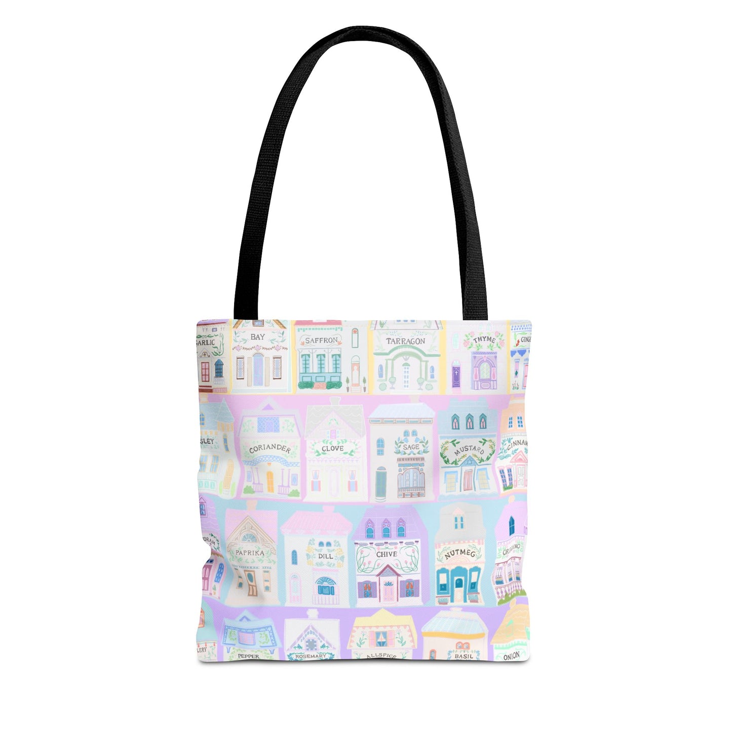 Spice village Lenox watercolor Tote Bag