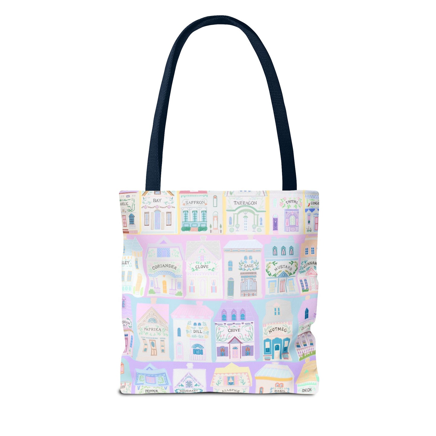 Spice village Lenox watercolor Tote Bag