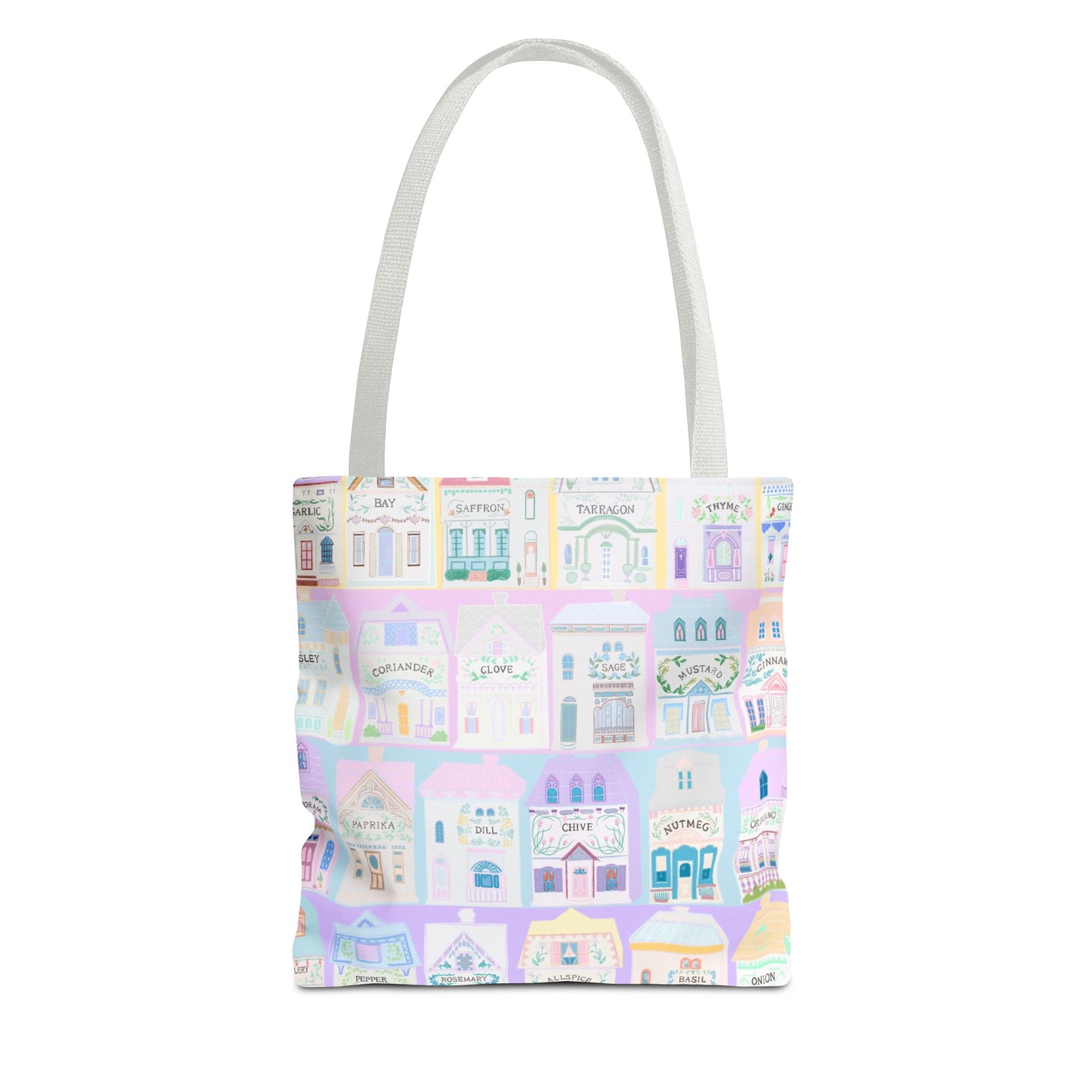 Spice village Lenox watercolor Tote Bag