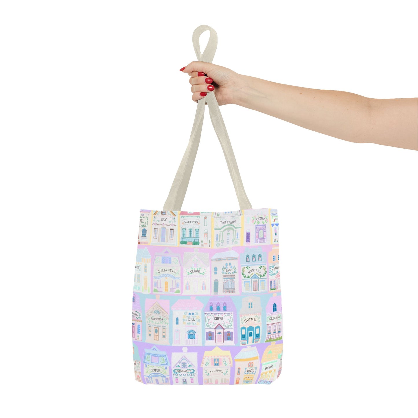 Spice village Lenox watercolor Tote Bag