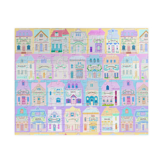 Spice village Puzzle (110, 252, 520, 1014-piece)