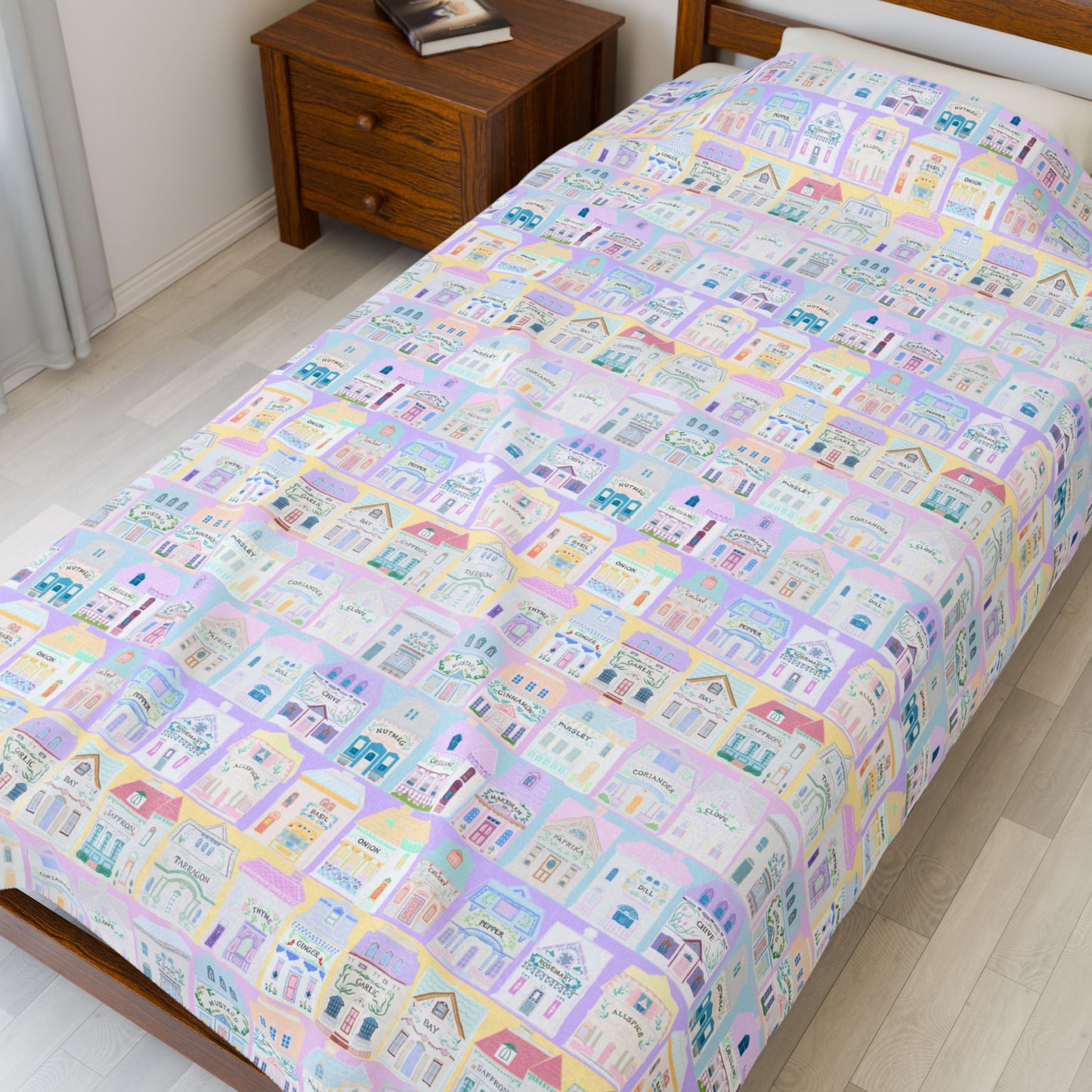 Spice village Velveteen Plush Blanket