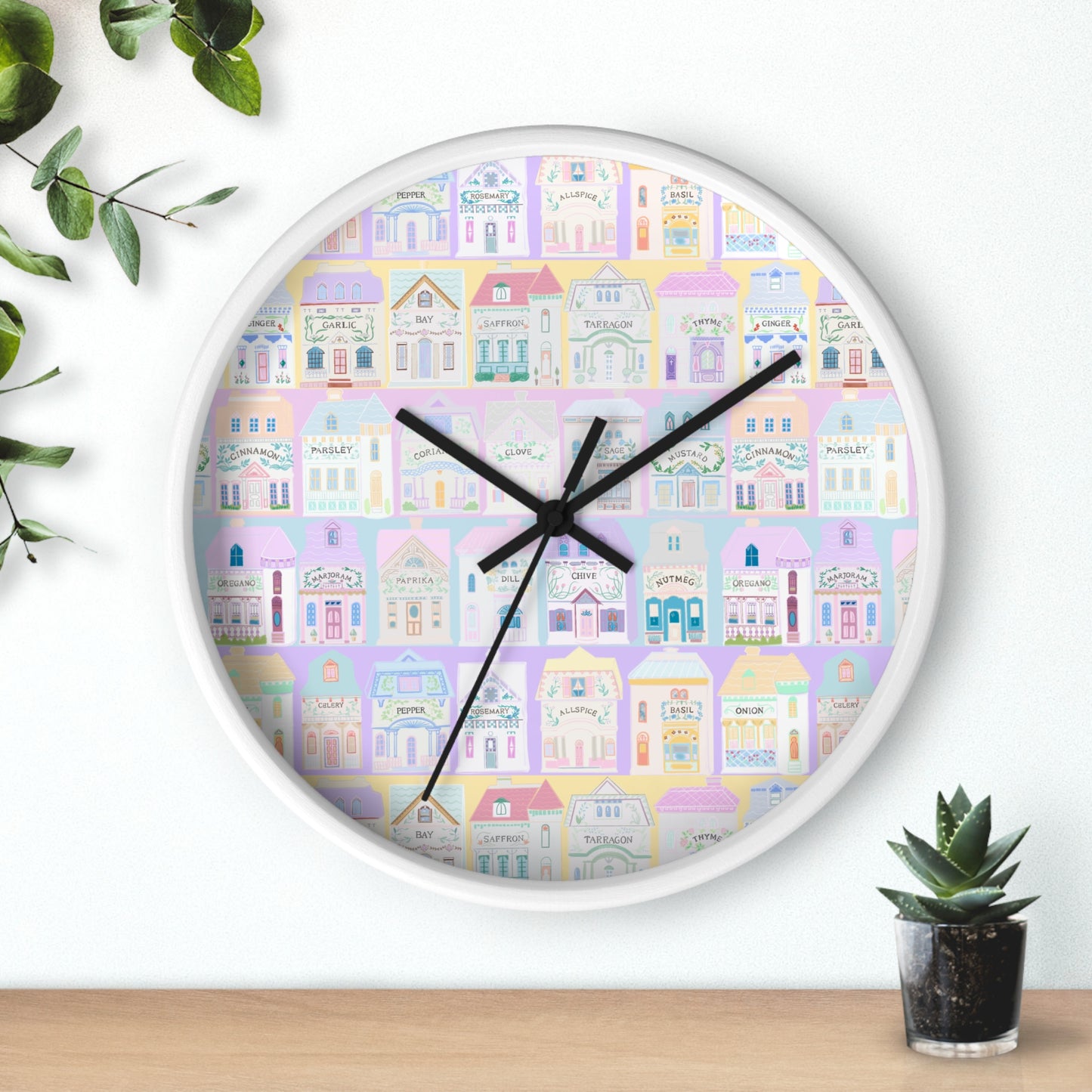 Spice village Lenox Wall Clock
