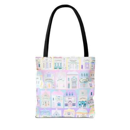 Spice village Lenox watercolor Tote Bag