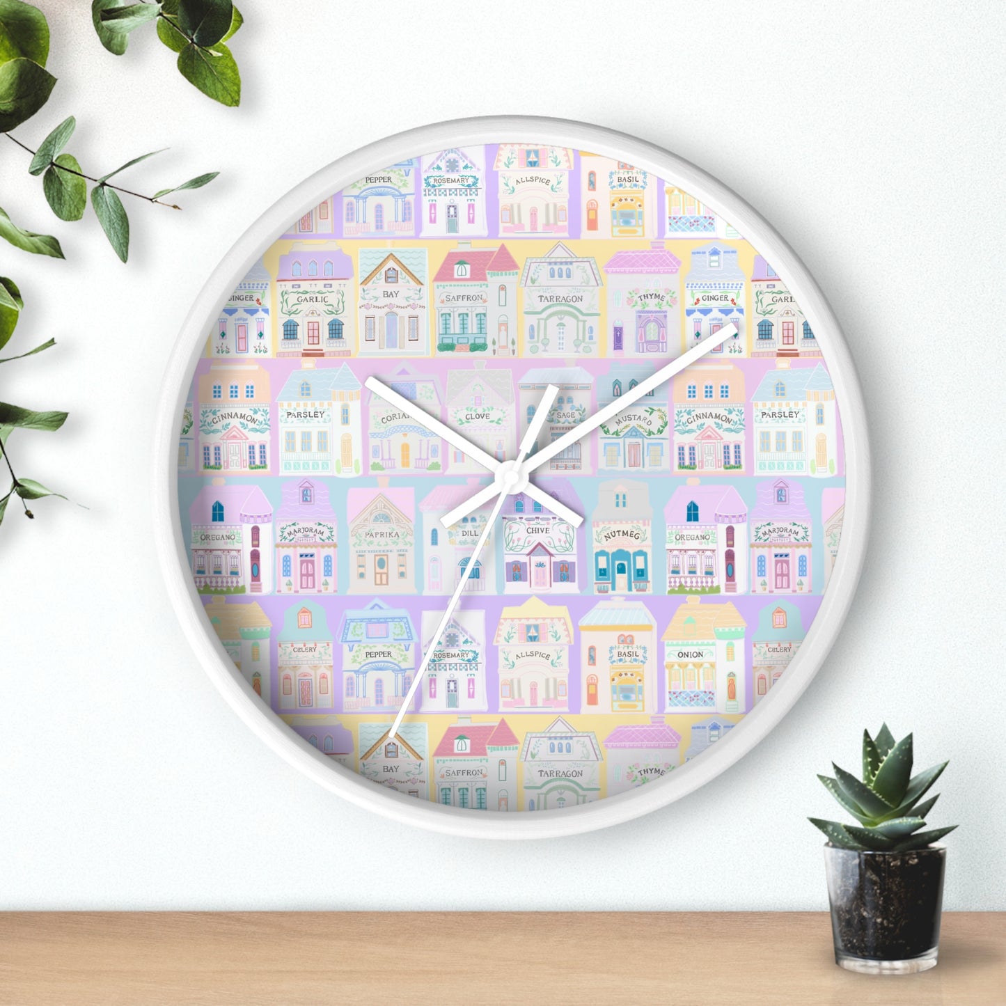 Spice village Lenox Wall Clock