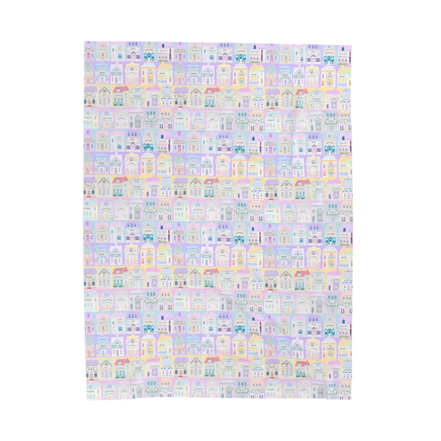 Spice village Velveteen Plush Blanket
