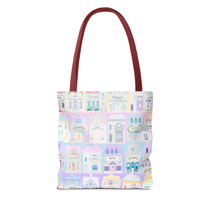Spice village Lenox watercolor Tote Bag