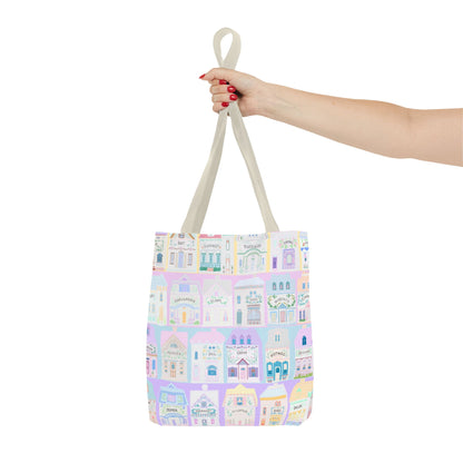 Spice village Lenox watercolor Tote Bag
