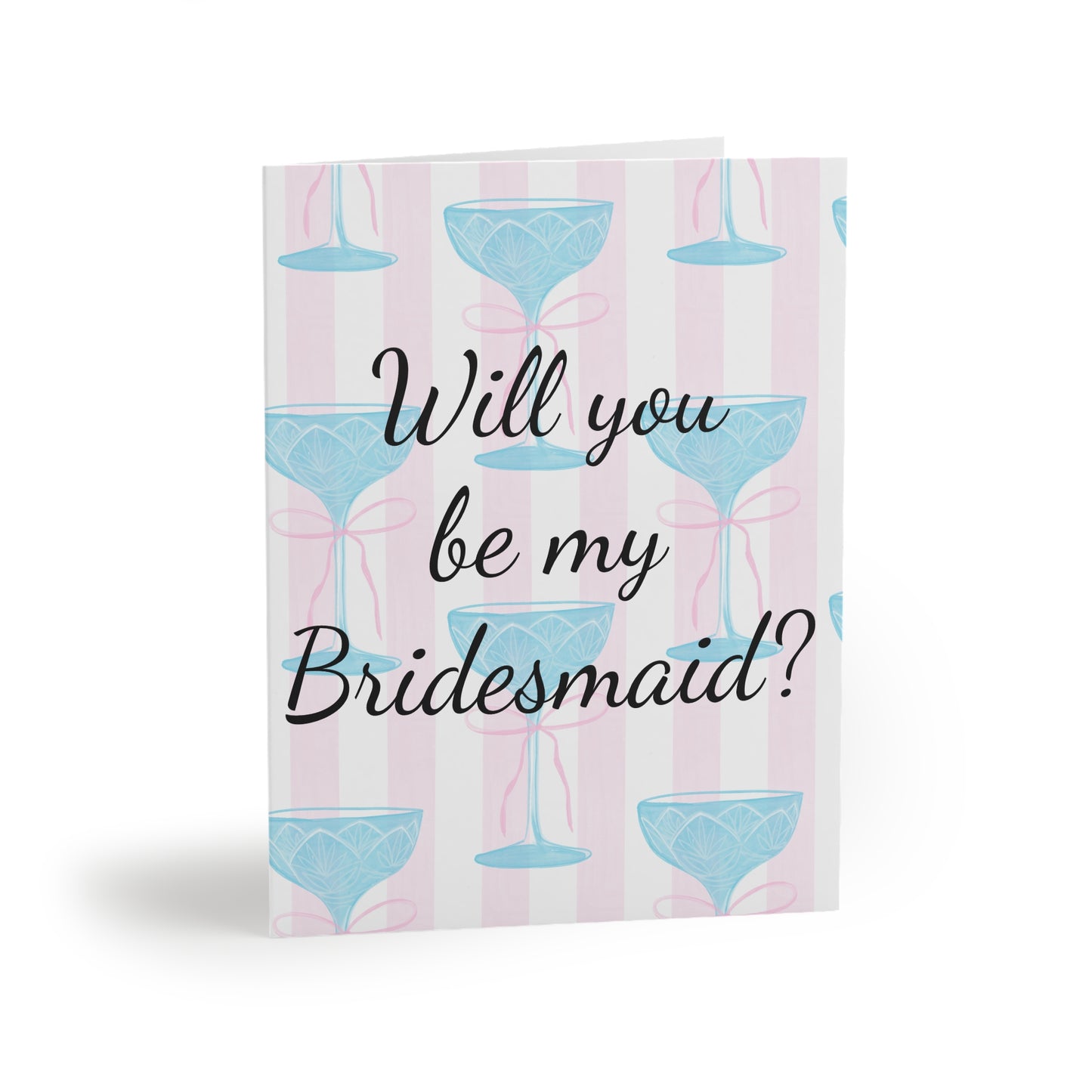 Will you be my bridesmaid Greeting cards (8, 16, and 24 pcs)