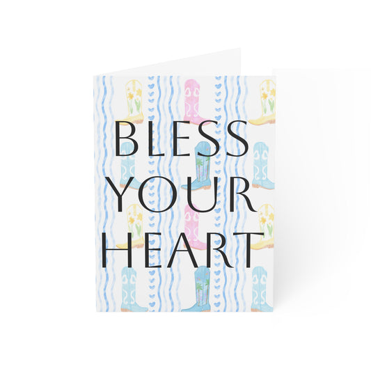 Bless your heart Greeting Cards (1, 10, 30, and 50pcs)
