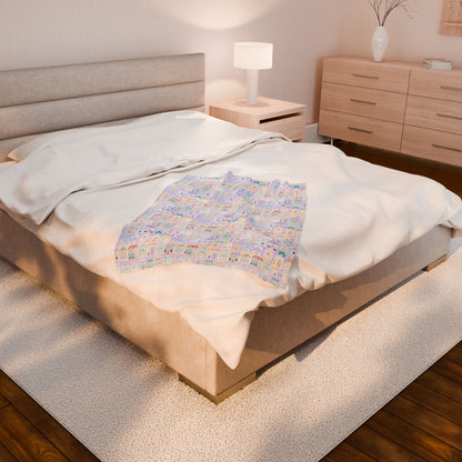 Spice village Velveteen Plush Blanket